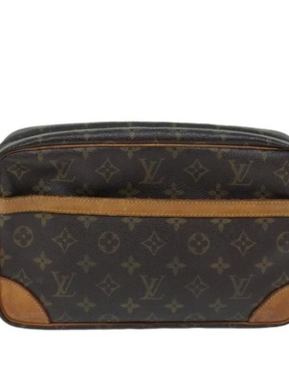 LOUIS VUITTON Monogram Compiegne 28 Clutch Bag M51845 LV Auth am6092 - Picture 12 of 15